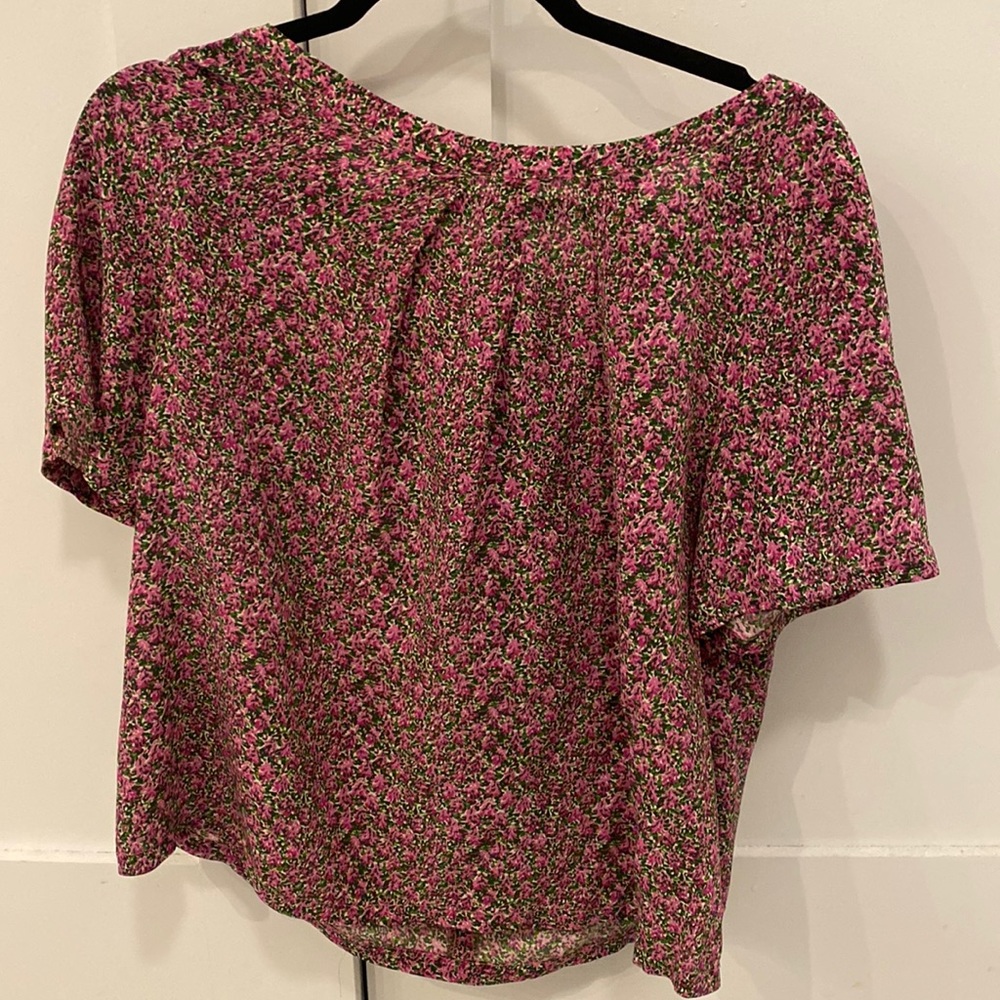Printed Short Sleeve MaxMara Weekend Blouse